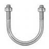 "U" Bolt Steel Pipe Electro-Galvanized