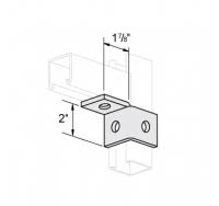 3 Hole L.H. Corner Single - Click Image to Close