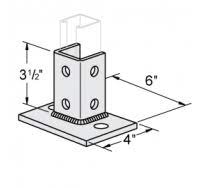 10-1/2" Shelf for Unistrut Channel Electro Galvanized Zinc Strut #478410 P1771 