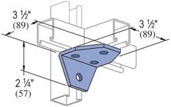 4 Hole Shelf Angle - Click Image to Close